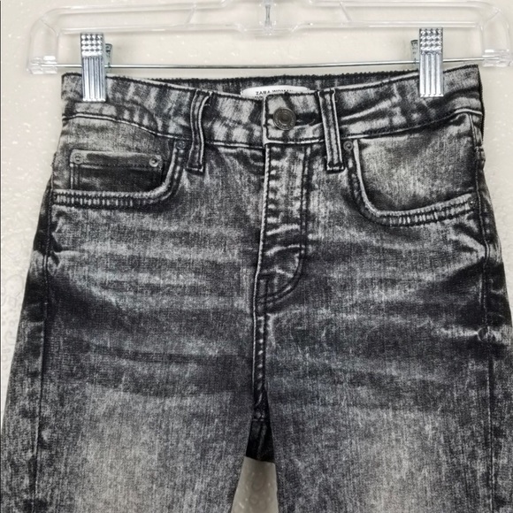 EUC Zara Acid Wash Skinny Jeans - Picture 2 of 6